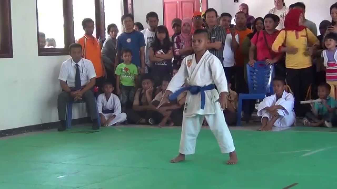 KARATE ANAK KECIL  O2SN SD KATA  PUTRA KANKUDAI KAB 