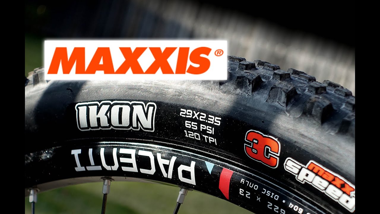 EXO 3C Black Folding Tubeless Maxxis Ikon Tire 26 x 2.35 