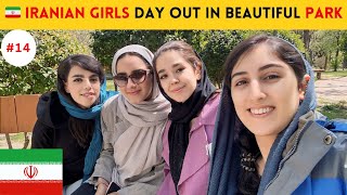 😍 Iranian Girls Day Out in the beautiful Park | Tehran | Bitwanindia | 2024