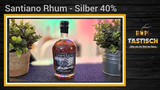 SANTIANO – RHUM Silber - 40% Vol. 🥃 Ohne Zusätze – nur Naturgewalt!