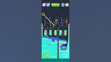 save the fish level 118  -mobile game/fishdom #shorts