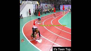 Jungkook Won Impossible Race😱😰 #kpop #bts #jungkook #btsarmy
