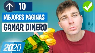 10 MEJORES PÁGINAS PARA GANAR DINERO POR INTERNET 2020 ¡NUEVAS