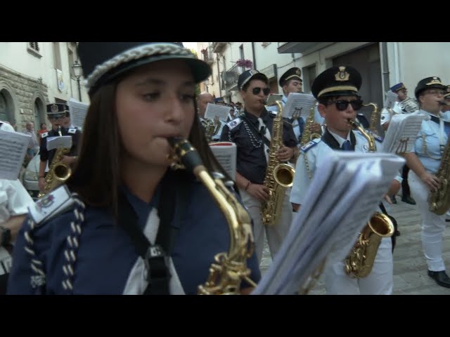 Gambatesa 11Agosto 2025: RADUNO BANDE  "SQUINZANO" di Michele Lufrano