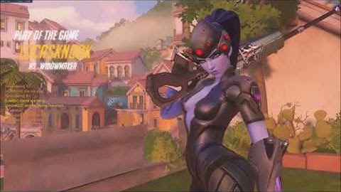 Overwatch widowmaker main makes a 1v1 widowmaker battle comeback! - Overwatch