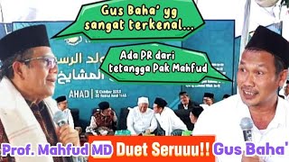 ▶️ DUET SERUUU!! Prof. Mahfud MD & Gus Baha' - Haul KH. Abdullah bin Umar ke-81 (15 Oktober 2023)