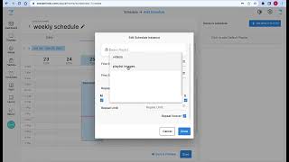 Zeetaminds CMS Playlist Scheduling