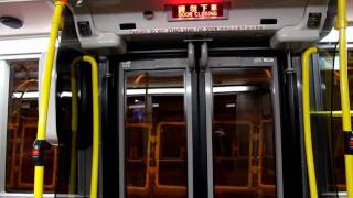 九巴E400-Atse1落車門開關過程