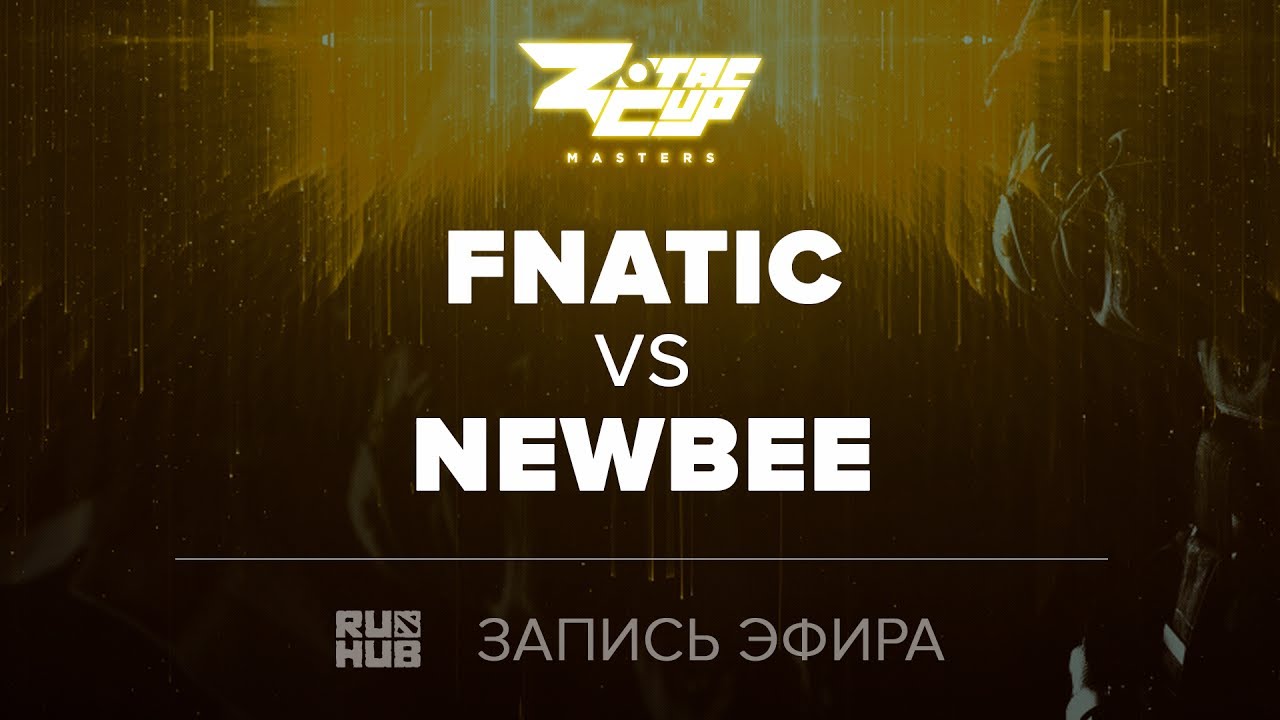 Fnatic vs NewBee, ZOTAC Masters Finals, game 2 [Jam, Smile]