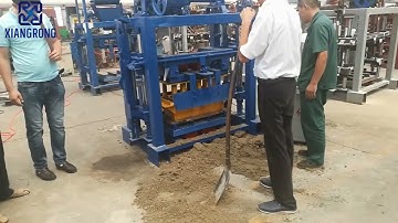 Qtj4-40 Block Machine Qt40-2 Manual Brick Making Machine