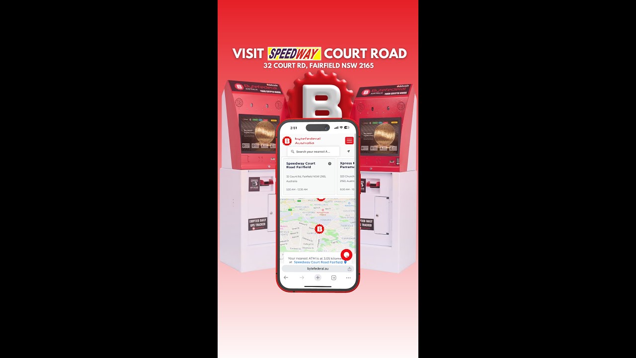 Bitcoin ATM in Fairfield | Visit Speedway Petroleum | ByteFederal Australia