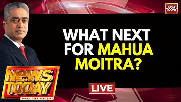 NewsToday With Rajdeep Sardesai LIVE: Did TMC MP Mahua Get Fair Hearing? | Mahua Moitra Expelled