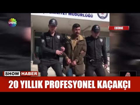 20 yıllık profesyonel kaçakçı