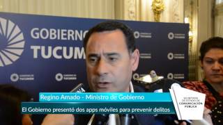 El Gobierno presentó dos apps móviles para prevenir delitos - Tucumán Gobierno screenshot 3
