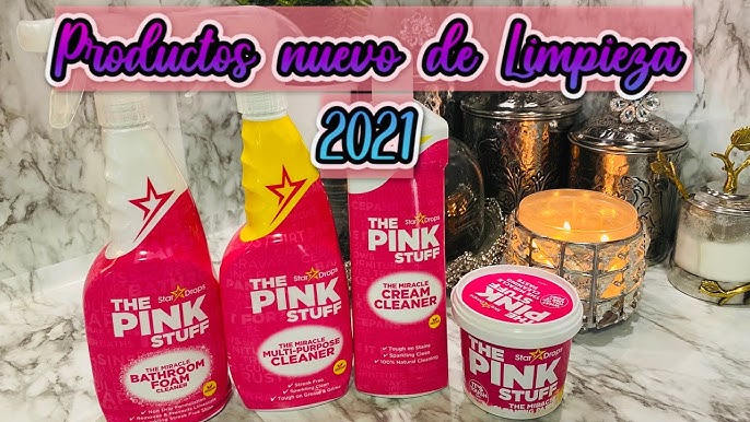 Tenia que probarlo el kit de limpieza The pink stuff #yolandavaquitayo