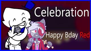 Happy Birthday, Red! FNF Funkin at Freddys - Celebration (But Redblur and Bruno Sing It) / Cover