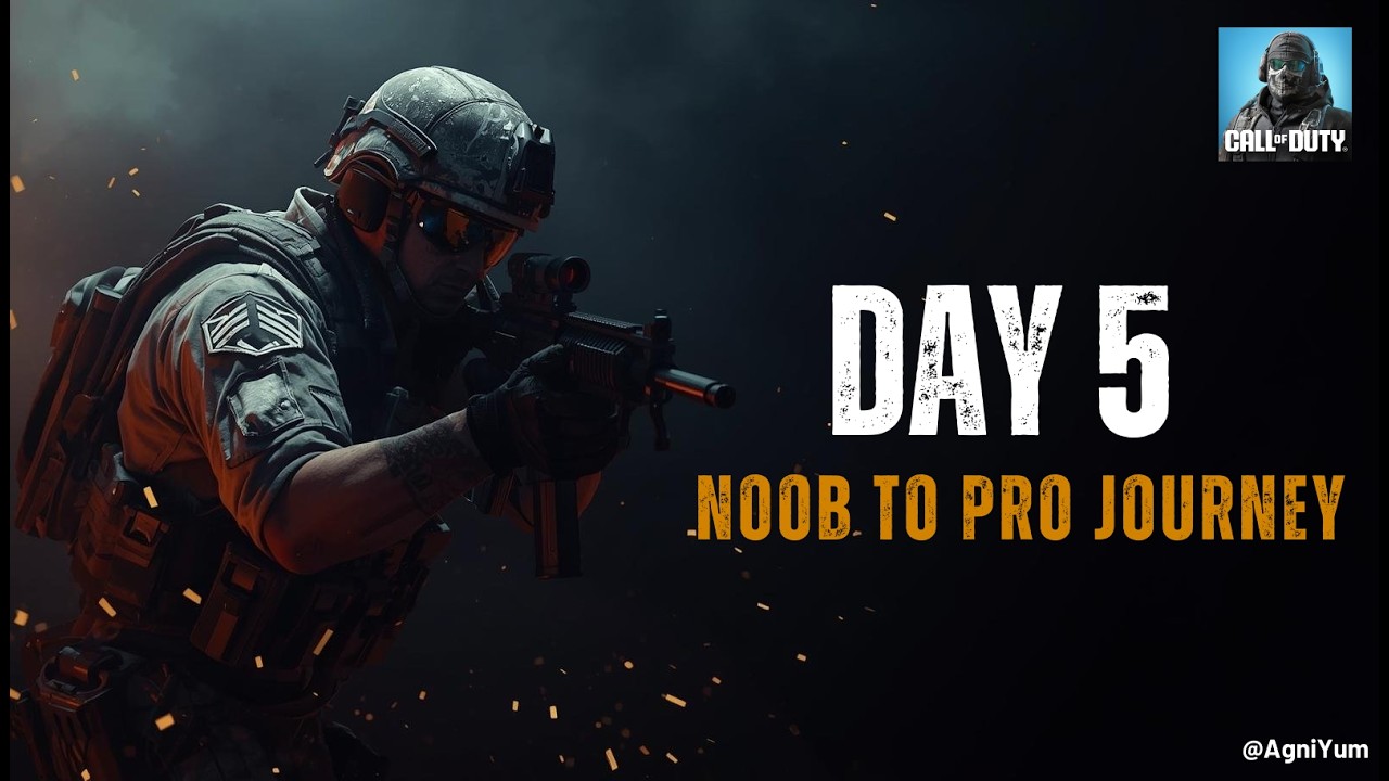 Uncaged Cod Call of Duty (COD) Noob to Pro Journey | COD Raw Gameplay | Day 5 ...