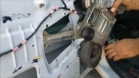 2004 Gmc Sonoma Window Regulator Replacement