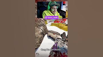 4K! Reaction To Aim Bot ♿️😧 Apex Legends #apexlegends