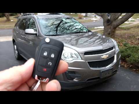 2012 Chevy Equinox How to use remote start