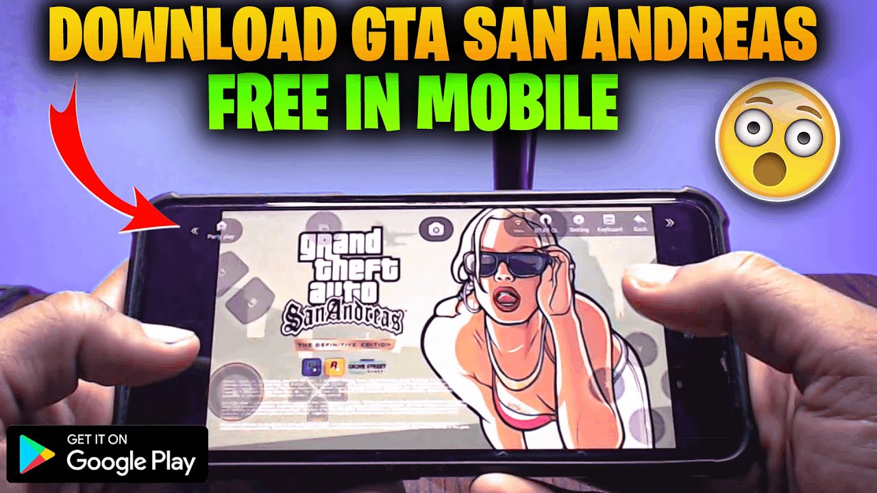 How To Download Gta San Andreas On Android, Download Real Gta San Andreas  Android 2023
