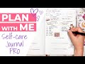 Plan with me ft clever fox selfcare journal pro