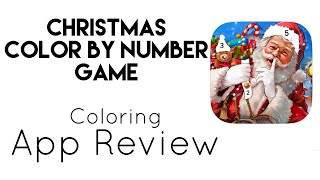 Color Your Christmas! 🎄✨ Christmas Color by Numbers App Review screenshot 4