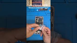 Samsung S25 FE Water Drop Error? Here's the Fix! 🛠️📱 #samsung #phone #fix #fixprice