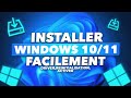 Installer  activer windows 10  11 sur son pc cl usb