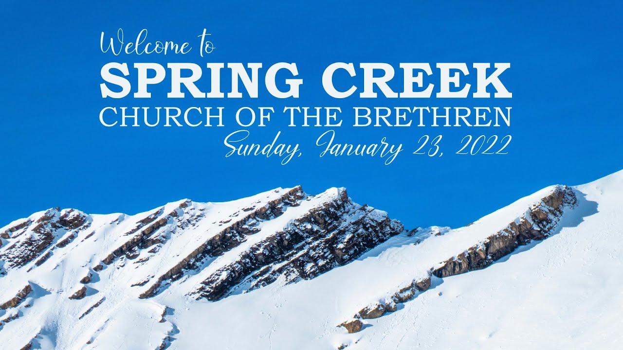 Spring Creek Church of the Brethren, Hershey PA Worship Service YouTube