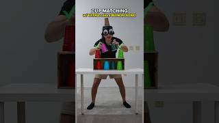 Can My BF Match The Cups BLINDFOLDED?!