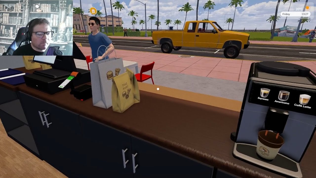 Running a Cafe in Cafe Manager