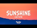 Liam Payne - Sunshine (Lyrics)