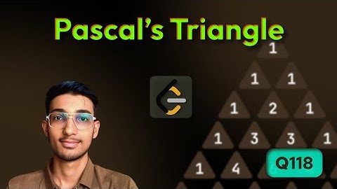 ✅ LeetCode 118 – Pascal’s Triangle Explained | C++ & JavaScript Solution Step-by-Step