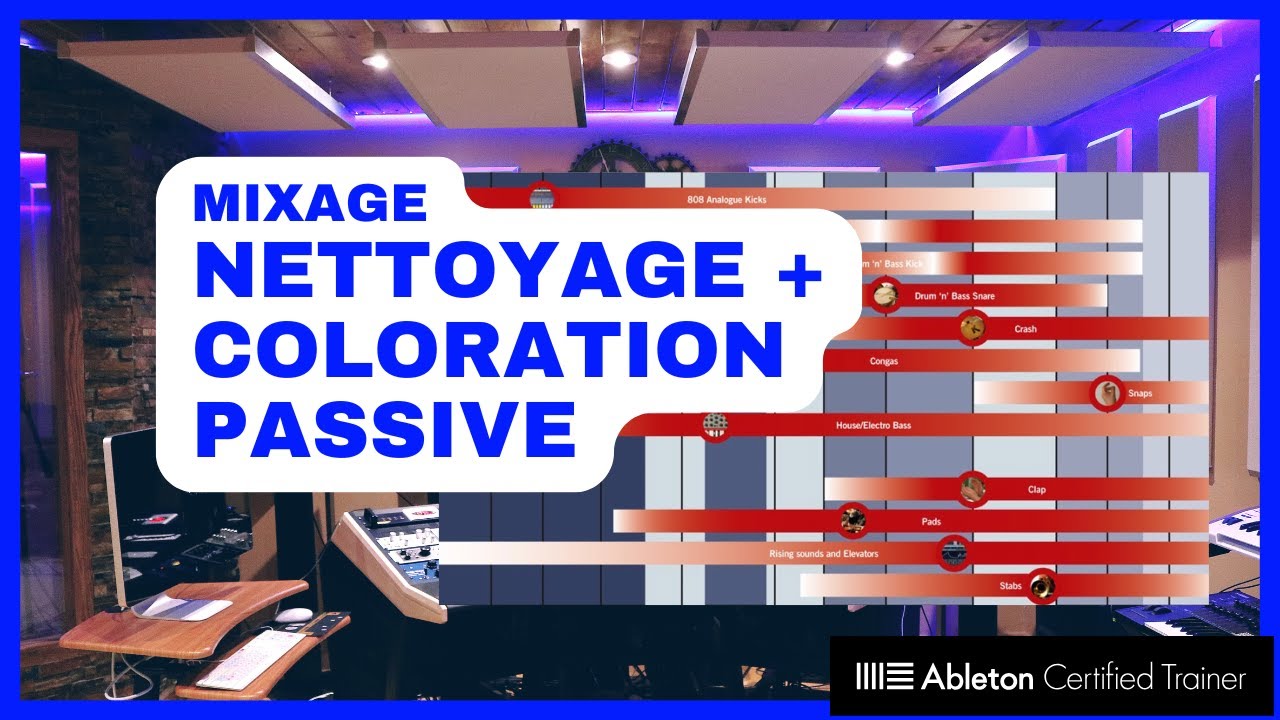 Mixage : Nettoyage et Coloration Passive