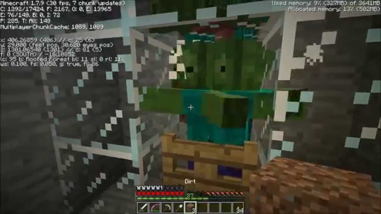 Minecraft Lets Play Hardcore - Series 2 Ep 46: Look at that XP Level!