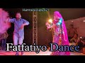 Fatfatiyo dance  rajasthani couple dance  marwadi couple dance  marwadicouplerj21