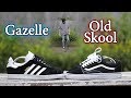 Vans Old Skool vs Adidas Gazelle | Sneaker Comparison + On-Feet w/ Outfit