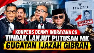 🔴BREAKING NEWS - Konpers Denny Indrayana Cs Tindak Lanjut Putusan MK Gugatan Ijazah Gibran