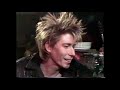 Capture de la vidéo The Psychedelic Furs - Richard Butler Interview 1987