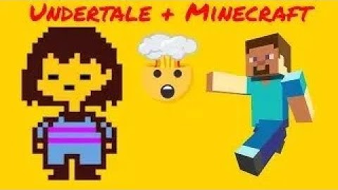 undertale in minecraft part 1 (with pixel art!)