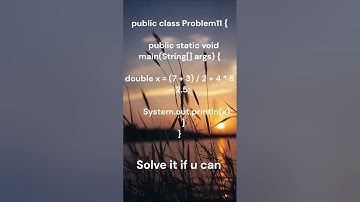can u solve this java operator output? java code #codemastery #codingpuzzle #javachallenge  #javadev