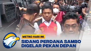 Sidang Perdana Sambo Digelar Pekan Depan