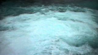 Another View Of Huka Watefalls In Taupo