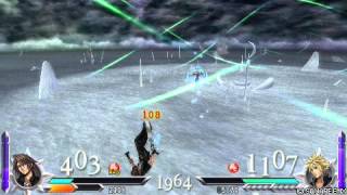 Dissidia 012 Replay BlazeSaber (Squall) vs Zelphyr (Cloud)