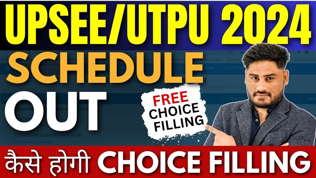 AKTU Counselling 2024 Counselling Choice Filling Schedule Out Aktu counselling 2024 counselling choice filling schedule out