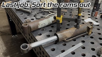 Rebuilding COMPLETELY worn out skid steer toe tip bucket! FINAL!!