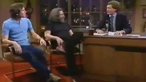 Garcia & Weir on Letterman 4-13-1982, New York, NY...