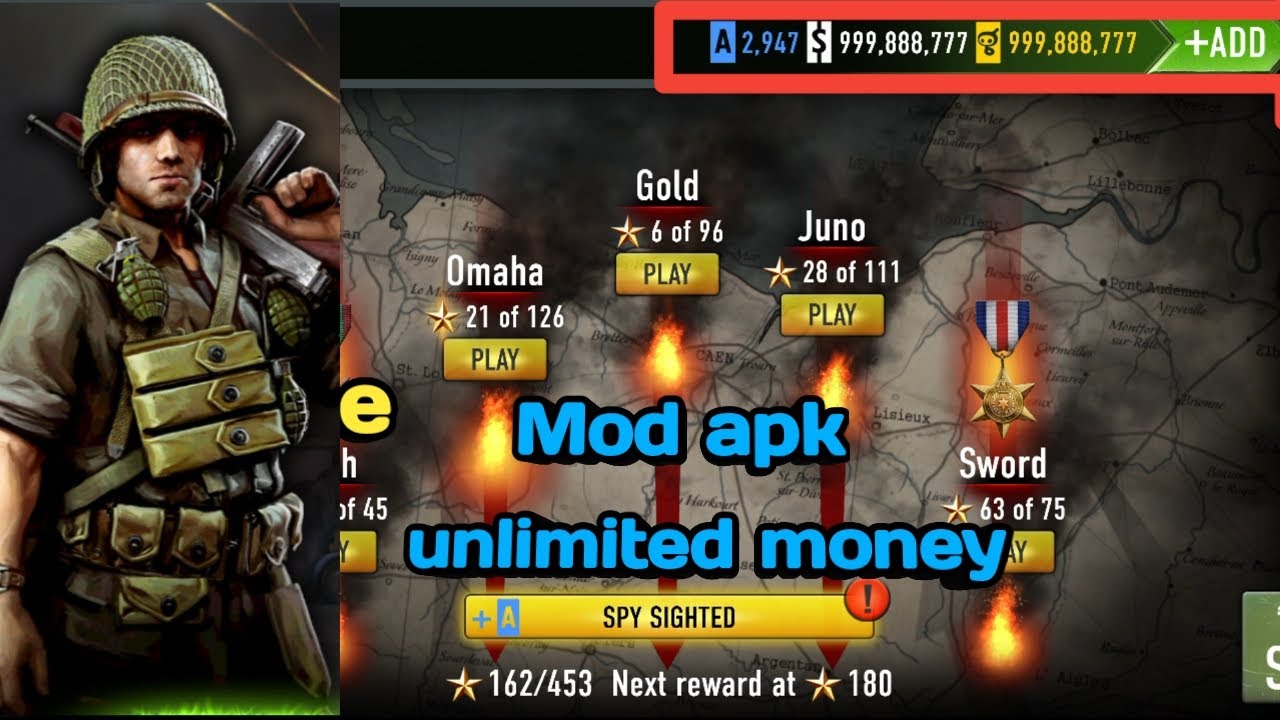 FRONTLINE COMMANDO D DAY MOD APK YouTube