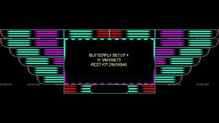 #204 ButterFly Setup 4 | Mov | Led Mapping | By Musicom